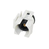 Keystone connector Toslink audio coupler F/F White - - Mounts For Less