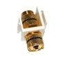 Keystone insert banana binding post for speaker wire black - - Mounts For Less