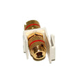 Keystone insert banana binding post for speaker wire red - - Mounts For Less