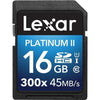 Lexar LSD16GBBBNL300 Platinum II SDHC Card 300X Class 10 UHS-I Of 16 GB - 77-0103 - Mounts For Less