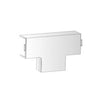 Linkit Security "T" Shape Union for PVC Cables Raceways #5 White 60x22mm - - Mounts For Less
