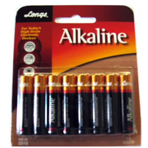 Longs by Rayovac AAA Alkaline Batteries - 8 pack - 68-0003 - Mounts For Less