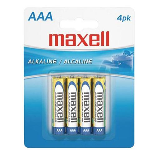 Maxell - AAA Alkaline Batteries, 4 Pack - 68-0021 - Mounts For Less
