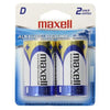 Maxell - D Alkaline Batteries, 2 Pack - - Mounts For Less