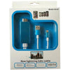 MHL HDMI Cable for iPhone 5 / 5S / 5C / 6 / 6S / 6 Plus - Blue - - Mounts For Less