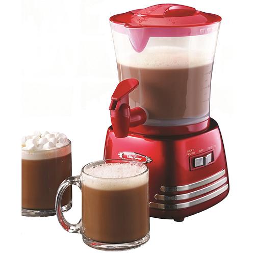 Nostalgia HCM700 Retro Hot Chocolate Maker Red - 82-0103 - Mounts For Less