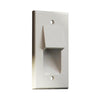 Pass-thru Wallplate for any cables SINGLE white GT - 05-0085 - Mounts For Less