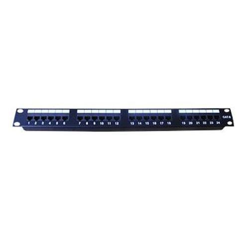 Patch Panel Cat5e 24 ports with rack mount bracket - 90-0003 - Mounts For Less