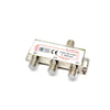PREMIUM 3 way Coax Cable Splitter F type Screw - 5~2400 MHz - 35-0022 - Mounts For Less