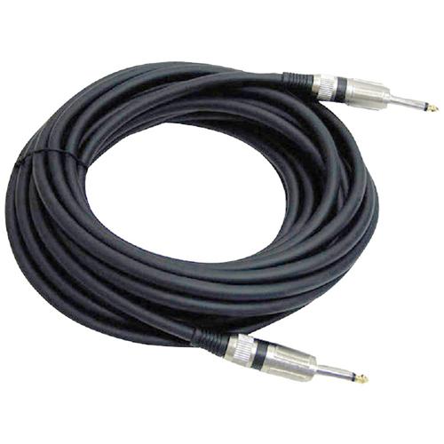 Professional Speaker Cable 1/4" Jack Male/Male Black 50ft - 38-0010 - Mounts For Less