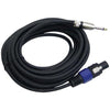 Professional Speaker Cable 1/4" Male to Speakon Female 50ft - - Mounts For Less