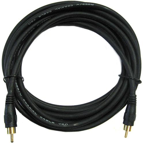 RCA Cable coaxial RG-59 M/M high end audio/video 25 ft - 07-0054 - Mounts For Less