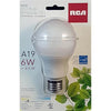 RCA LED Bulb A19 E26 6W Warm White 470 Lumen - 75-0159 - Mounts For Less