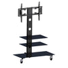Rolling TV Cart for LED PLASMA LCD 25" to 55" - 04-0218 - Mounts For Less