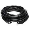 S-Video Cable 12 ft male/female black (extension) - - Mounts For Less