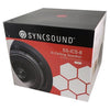 SyncSound SS-ICS-8 2-Way In-Ceiling Speakers 8'' 90 Watts 8 Ohms Sold As A Pair White Frameless - 25-0080 - Mounts For Less