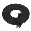 TechCraft Ethernet FLAT cable network Cat6 RJ-45 1ft BLACK - - Mounts For Less