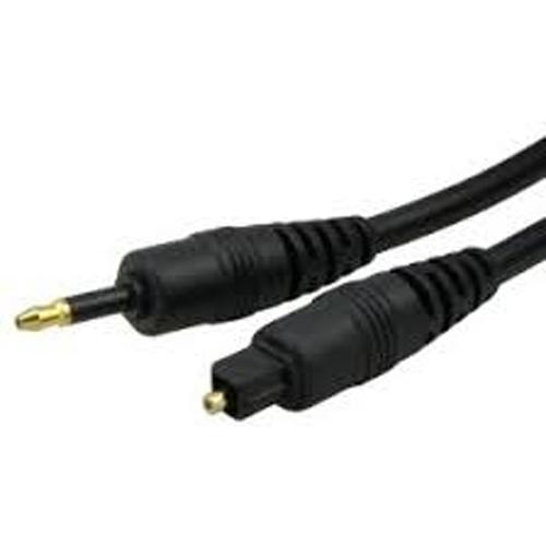 Toslink to Mini-Toslink Audio Fiber Optic Cable 3 ft - 07-0045 - Mounts For Less