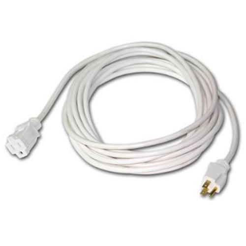 Universal power cord extension 25ft White - 06-0106 - Mounts For Less