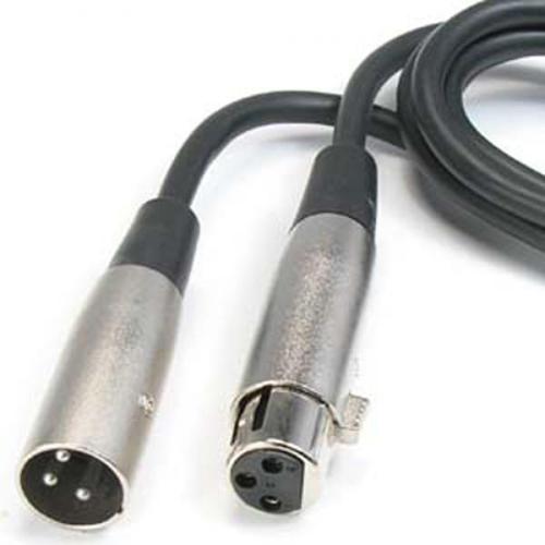 XLR Microphone and more cable Male to Female - 10FT - 38-0003 - Mounts For Less